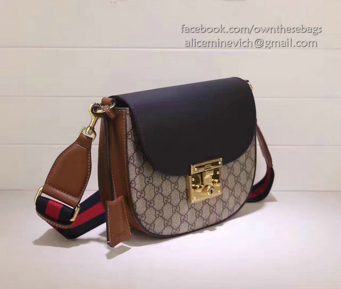 Gucci Padlock GG Supreme Shoulder Bag 453189