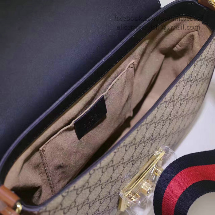 Gucci Padlock GG Supreme Shoulder Bag 453189