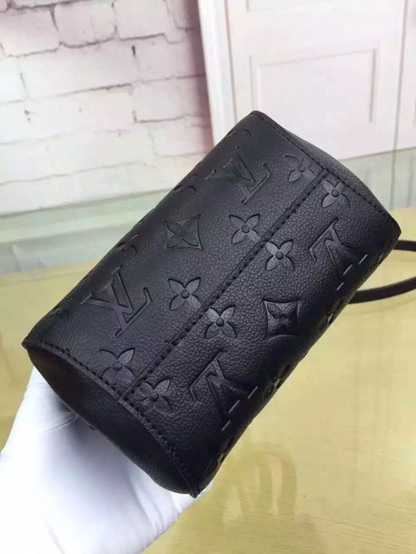 Louis Vuitton Monogram Empreinte Nano Montaigne Noir M50865