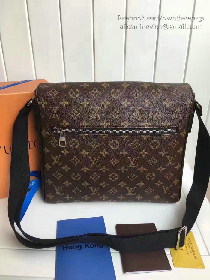 Louis Vuitton Monogram Macassar Canvas District MM M40934