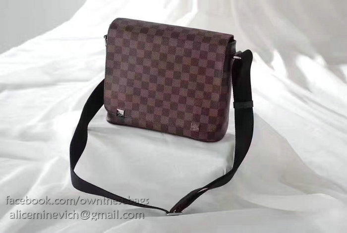 Louis Vuitton Damier Ebene Canvas District PM N41031