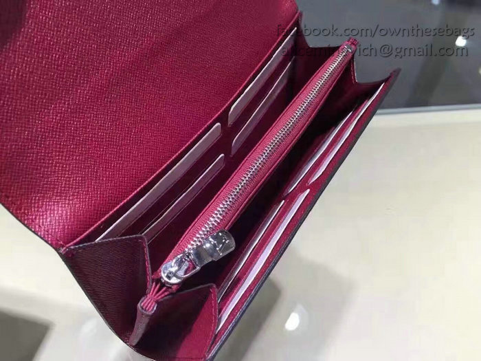 Louis Vuitton Epi Leather Sarah Wallet Fuchsia M60760