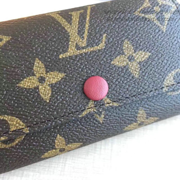 Louis Vuitton Monogram Canvas 6 Key Holder Fuchsia M60701