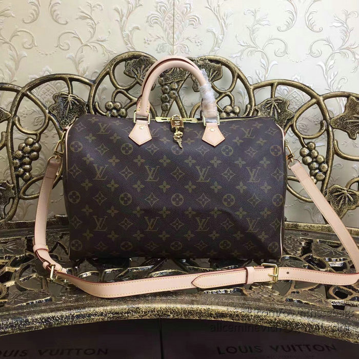 Louis Vuitton Monogram Canvas Speedy Bandouliere Bag M41111