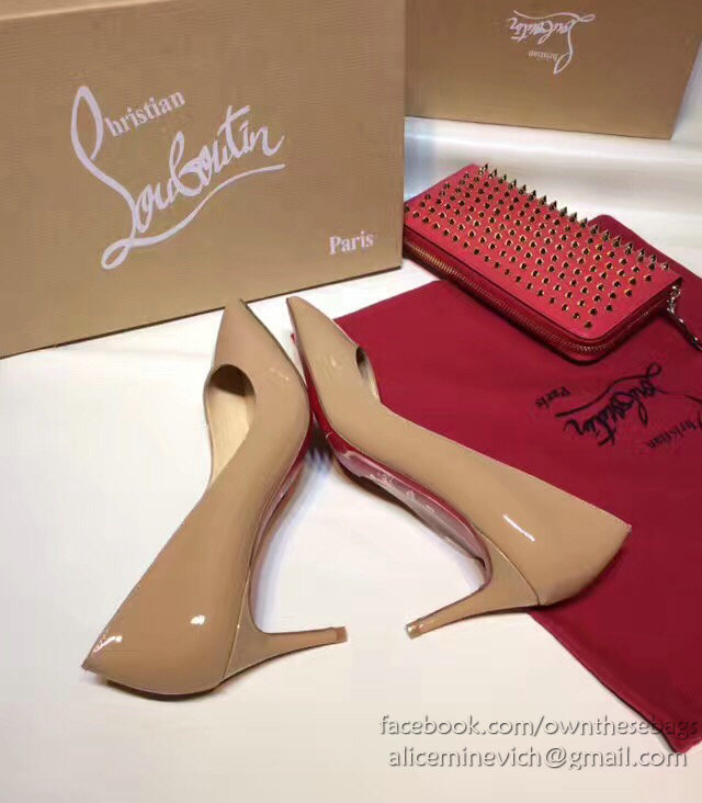 Christian Louboutin Mid-heel Pump Beige CL005