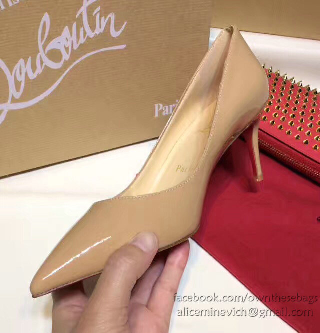 Christian Louboutin Mid-heel Pump Beige CL005