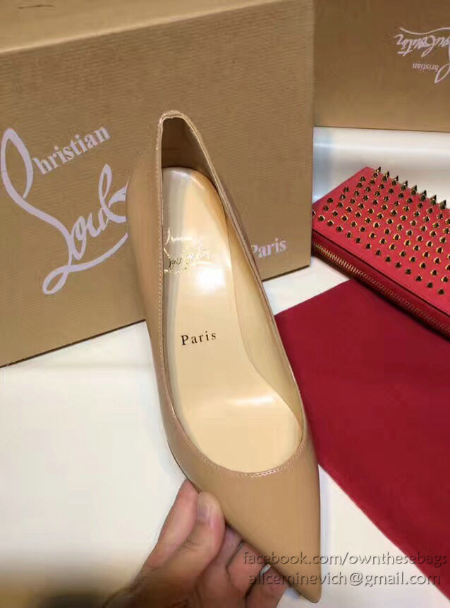 Christian Louboutin Mid-heel Pump Beige CL005