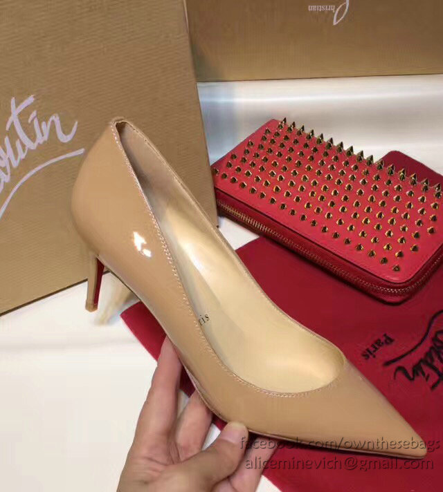 Christian Louboutin Mid-heel Pump Beige CL005