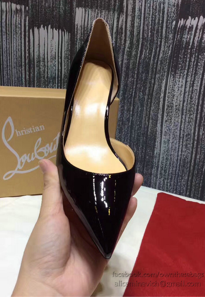 Christian Louboutin Patent Leather Pump Black CL007