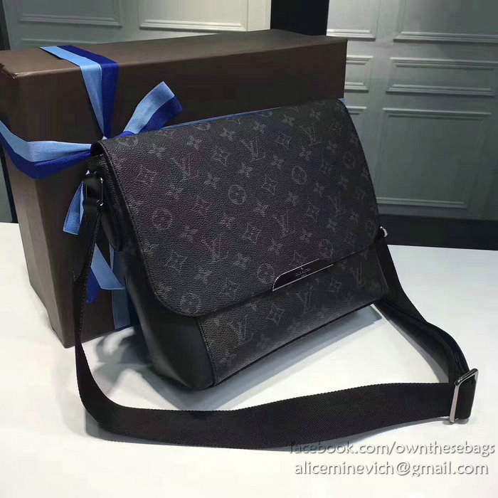 Louis Vuitton Monogram Eclipse Canvas Messenger PM Explorer M40565