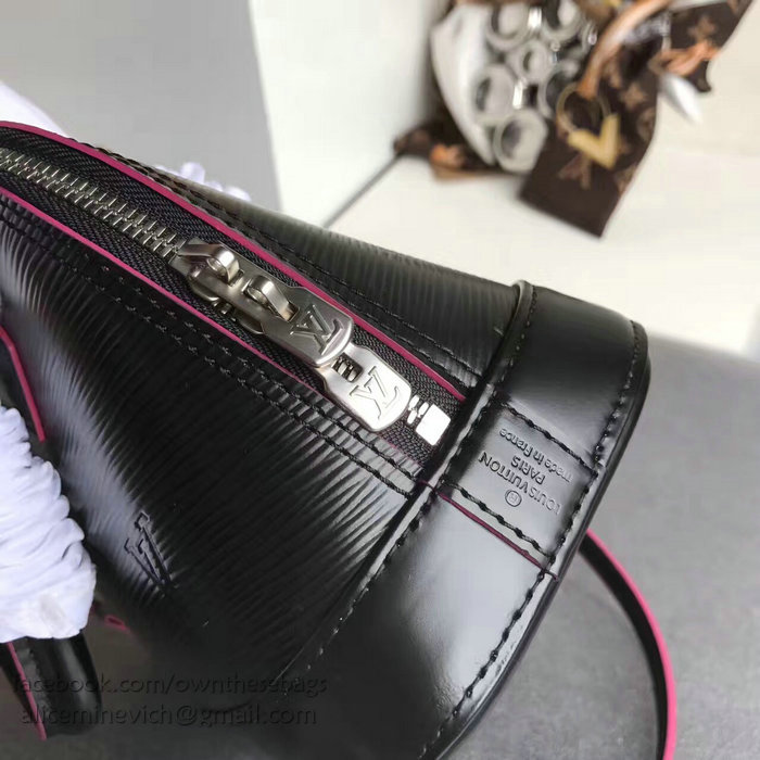 Louis Vuitton Epi Leather Alma BB Noir M40301