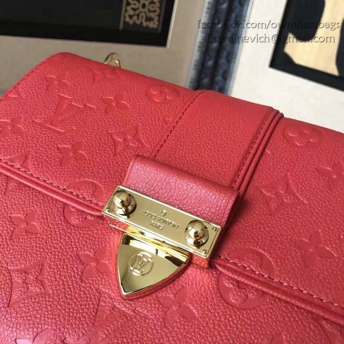 Louis Vuitton Monogram Empreinte Saint Sulpice PM Cherry M43393