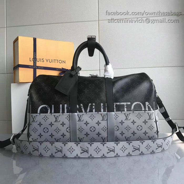 Louis Vuitton Monogram Canvas Keepall 45 Bandouliere M43412