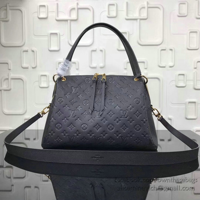 Louis Vuitton Monogram Empreinte Ponthieu PM Noir M43719