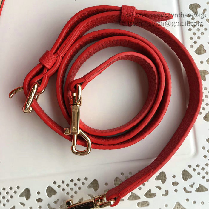 Louis Vuitton Taurillon Leather Volta Red M50255