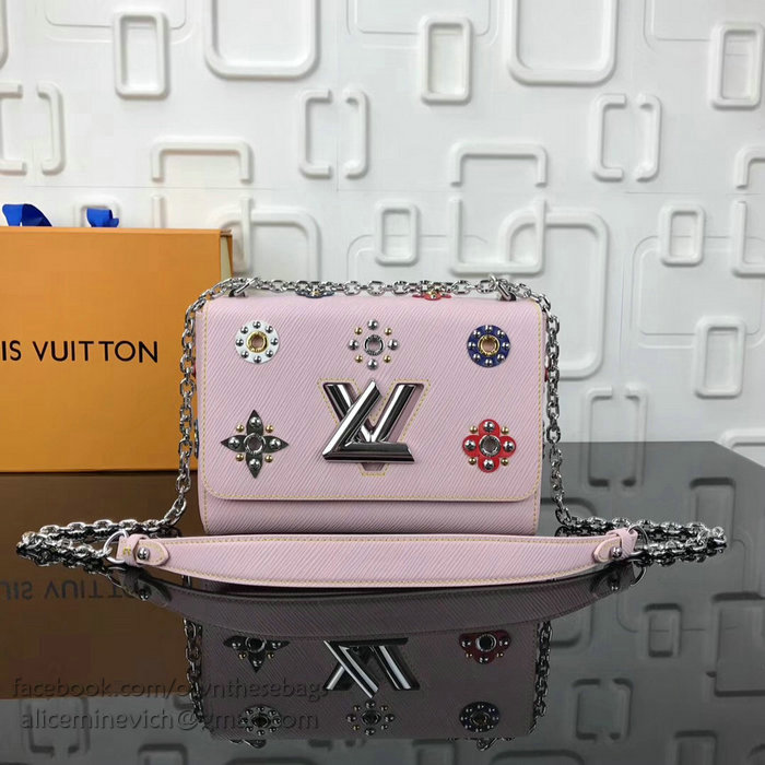 Louis Vuitton Epi Leather Twist MM Pink M54127