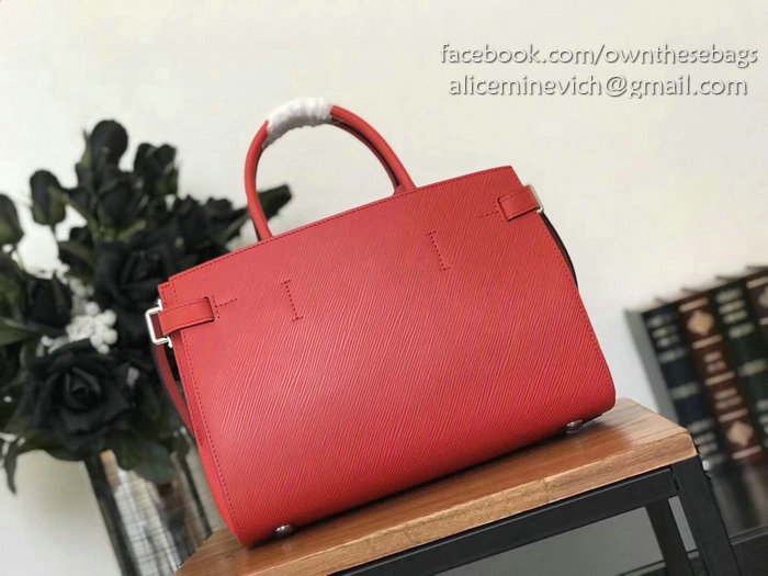 Louis Vuitton Epi Leather Twist Tote Red M54980