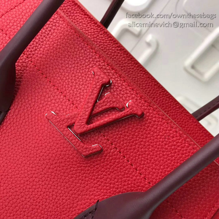 Louis Vuitton Calfskin Freedom Red M54843