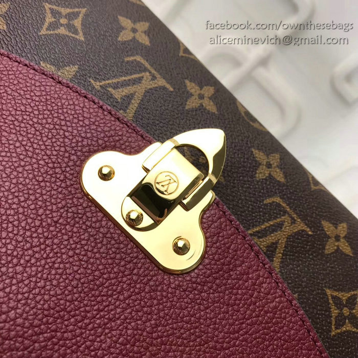 Louis Vuitton Monogram Canvas Saint Placide Burgundy M43713