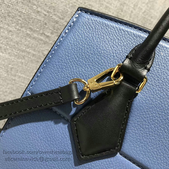 Louis Vuitton Calfskin Cour Marly PM Blue M51654