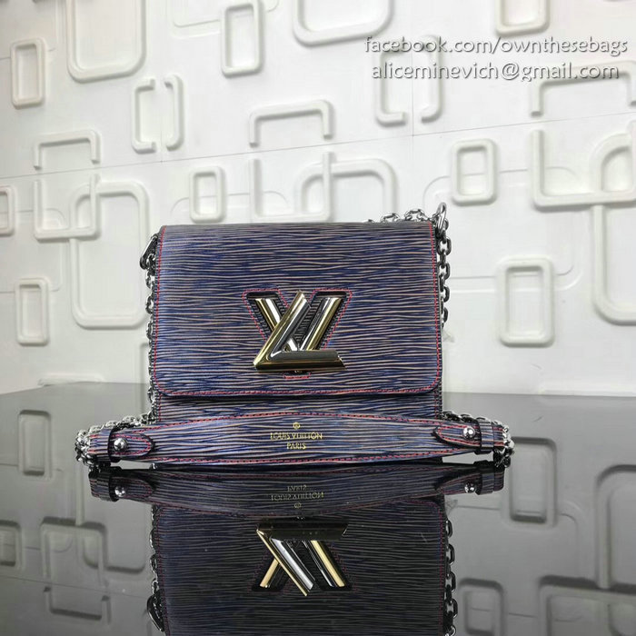 Louis Vuitton Epi Leather Twist MM Denim M50272