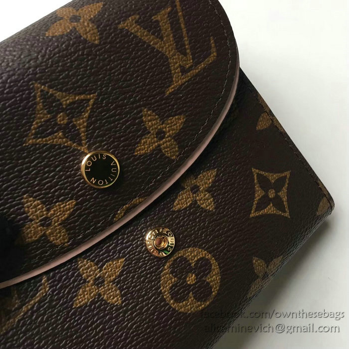 Louis Vuitton Monogram Canvas Ariane Wallet Rose Ballerine M62037