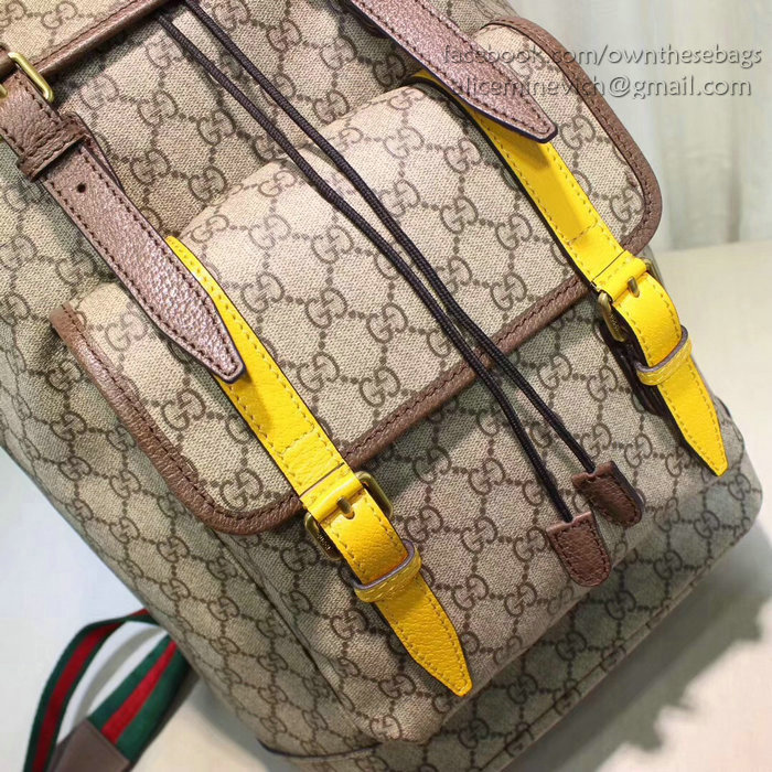 Gucci Soft GG Supreme Backpack ?473869