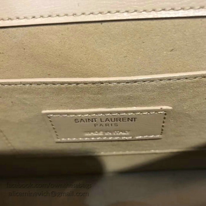 Saint Laurent Medium Sunset Monogram Bag Beige 442906