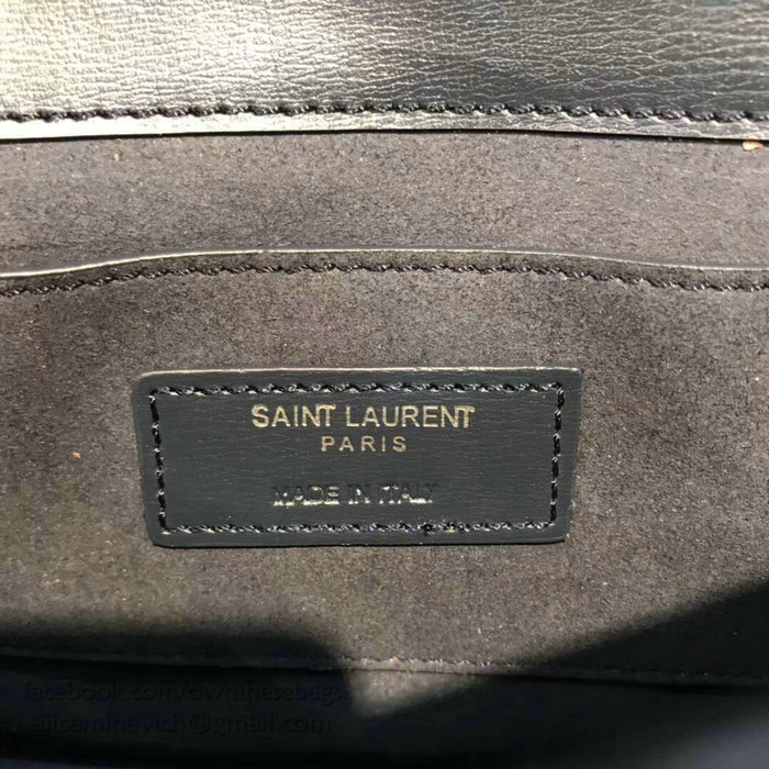 Saint Laurent Medium Sunset Monogram Bag Blue 442906