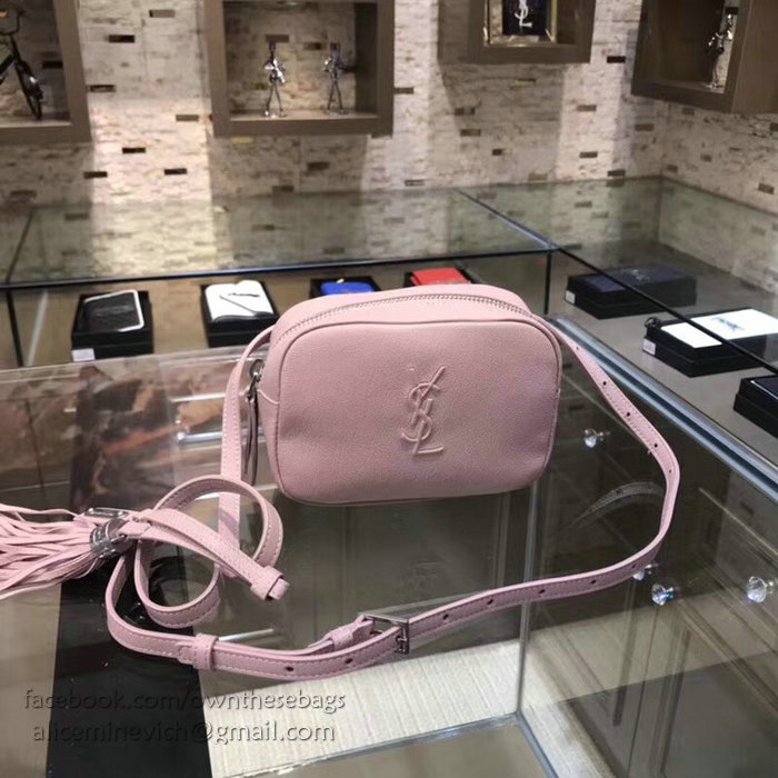 Saint Laurent Small Lou Camera Bag Pink 505976