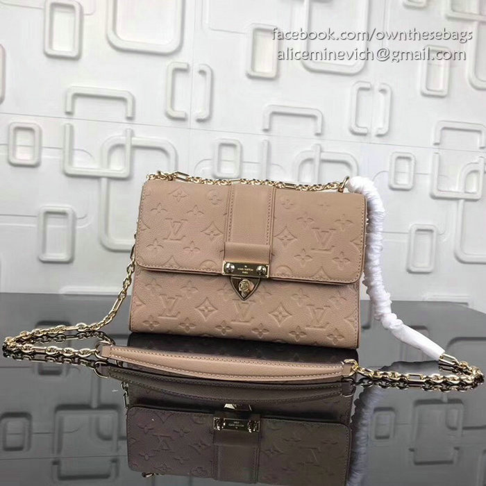 Louis Vuitton Monogram Empreinte Saint Sulpice PM Papyrus M43393