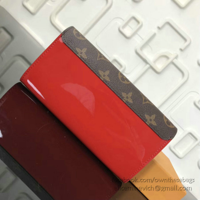 Louis Vuitton Cherrywood Wallet Red M62558