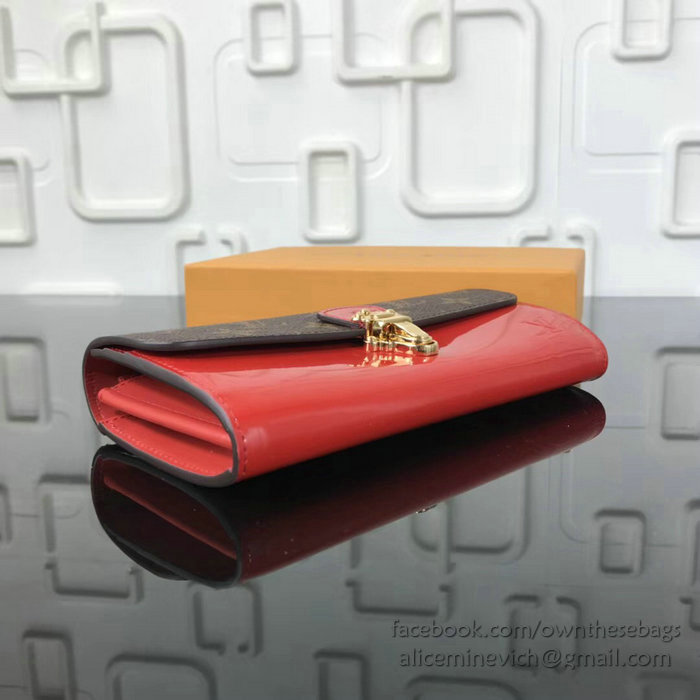 Louis Vuitton Cherrywood Wallet Red M62558