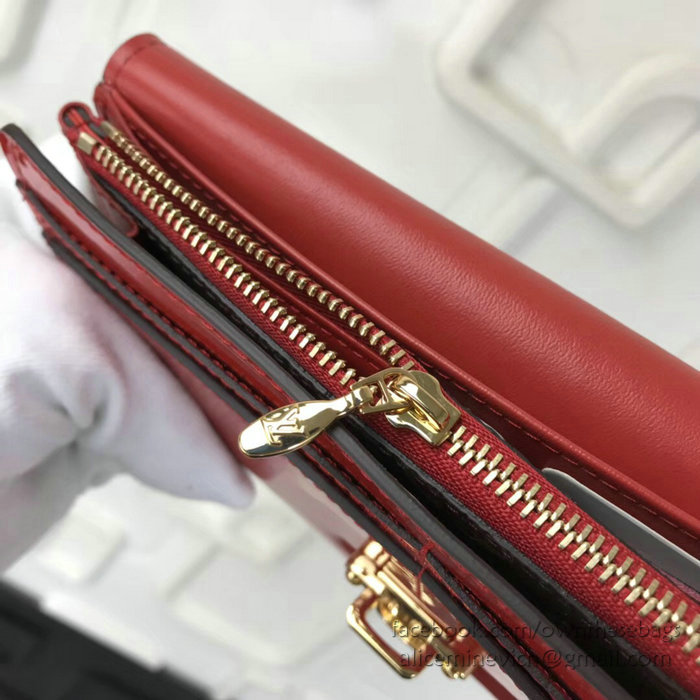 Louis Vuitton Cherrywood Wallet Red M62558