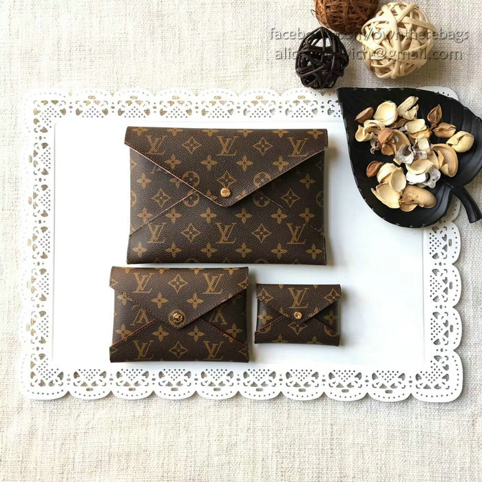 Louis Vuitton Monogram Canvas Pochette Kirigami M62034