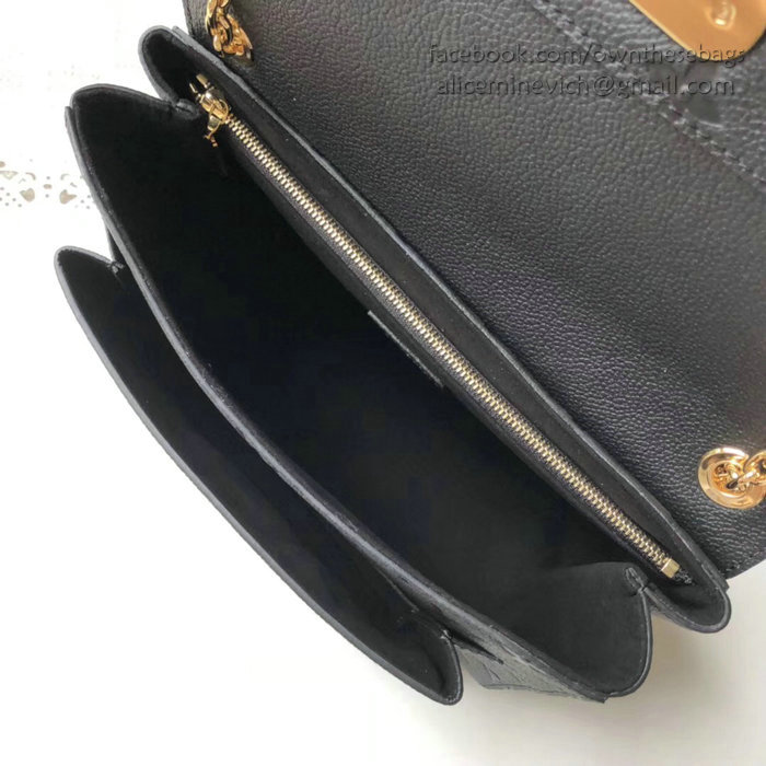 Louis Vuitton Monogram Empreinte VAVIN PM Noir M52271