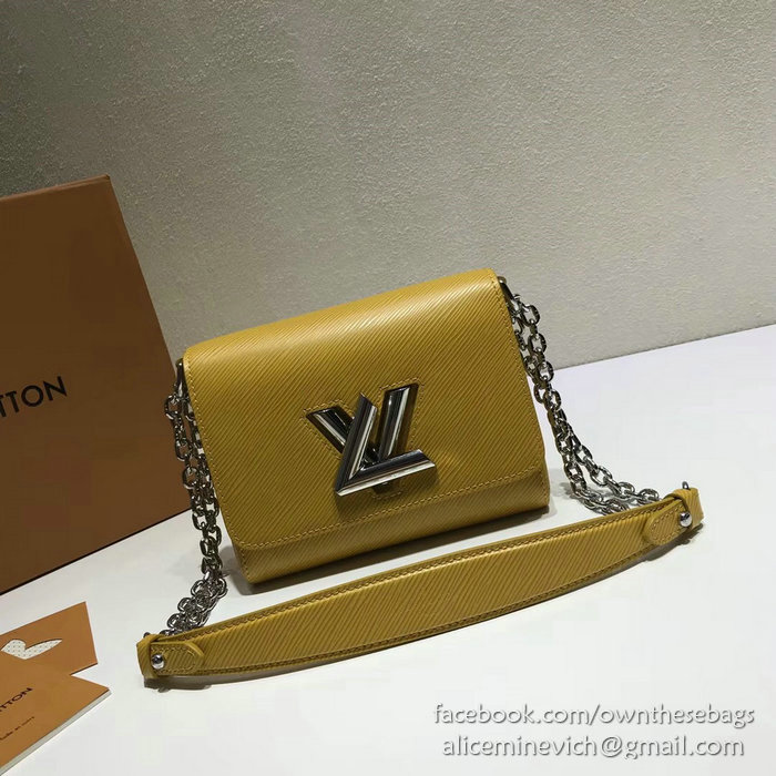 Louis Vuitton Epi Leather Twist PM Yellow M50273