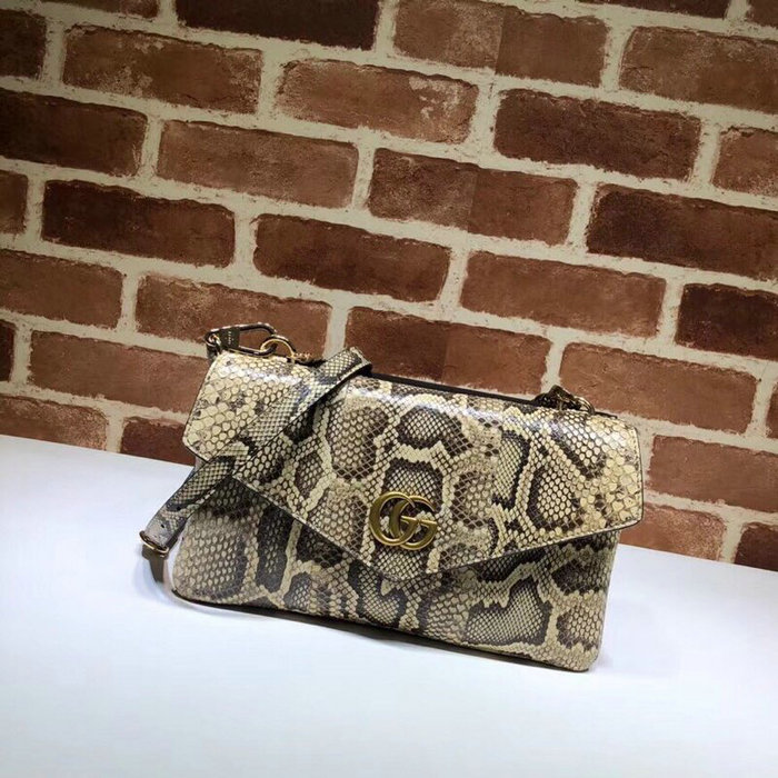 Gucci Snake Medium Double Shoulder Bag 524822