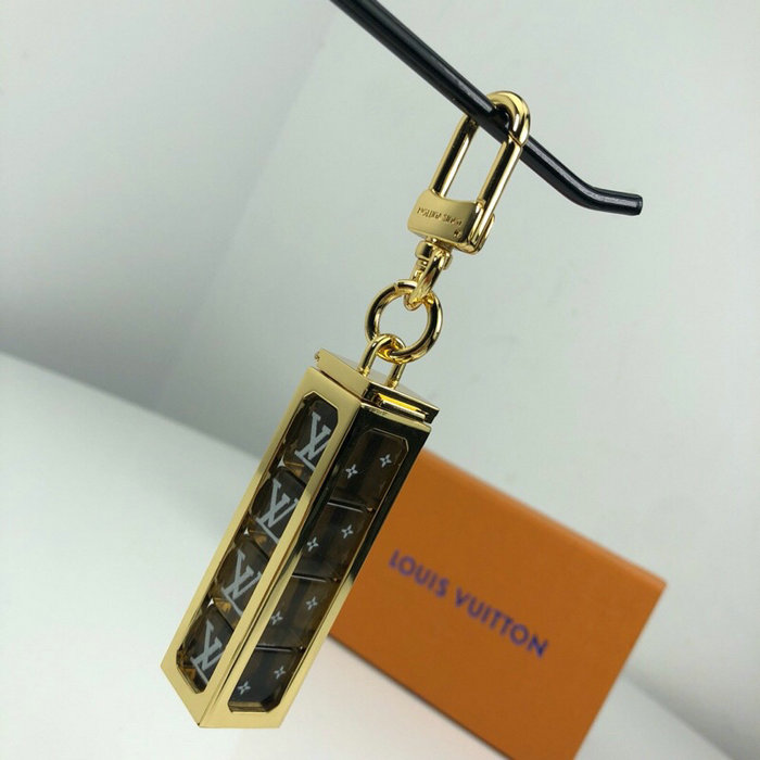 Louis Vuitton Bag Charm and Key Holder Black MP2072