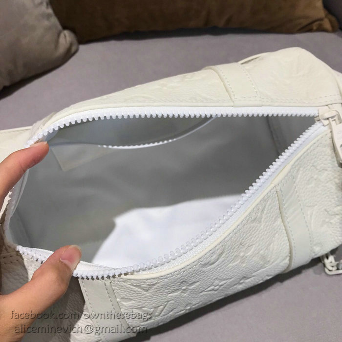 Louis Vuitton Calfskin Papillon White M44425