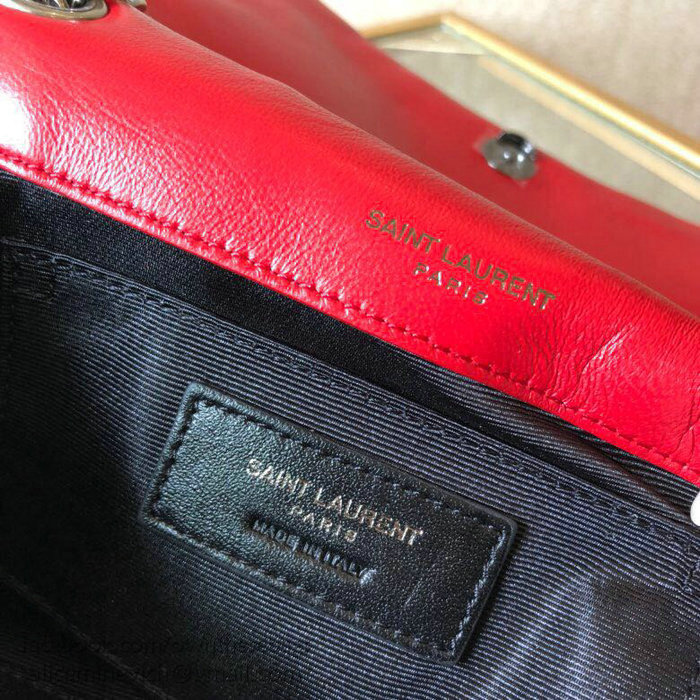 Saint Laurent Lambskin Jamie Small Bag Red 515820