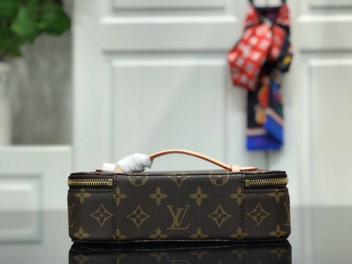 Louis Vuitton Nice Jewelry Case Burgundy M43449