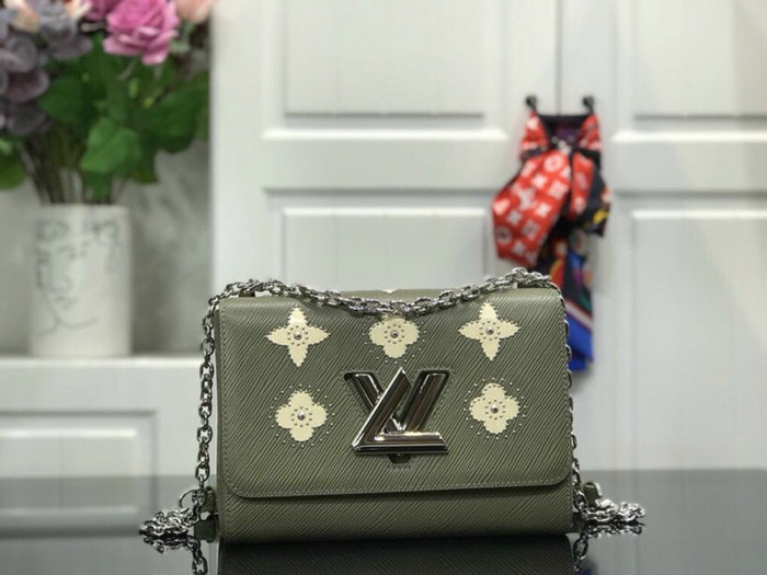 Louis Vuitton Epi Leather Twist MM Green M52131