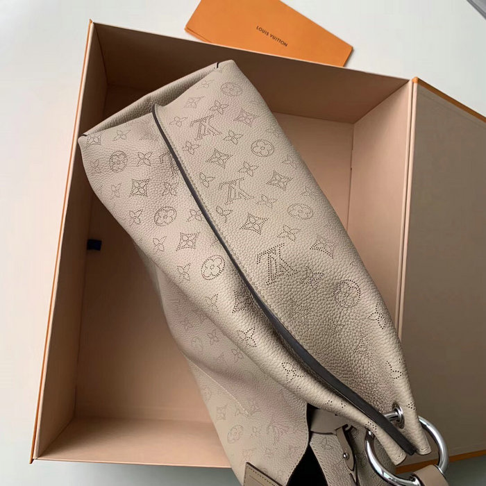 Louis Vuitton Mahina Leather Carmel Grey M53188