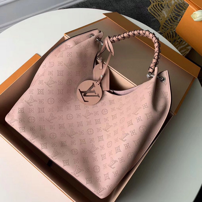 Louis Vuitton Mahina Leather Carmel Pink M53188