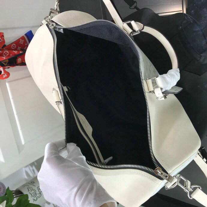 Louis Vuitton Keepall 45 White M30235