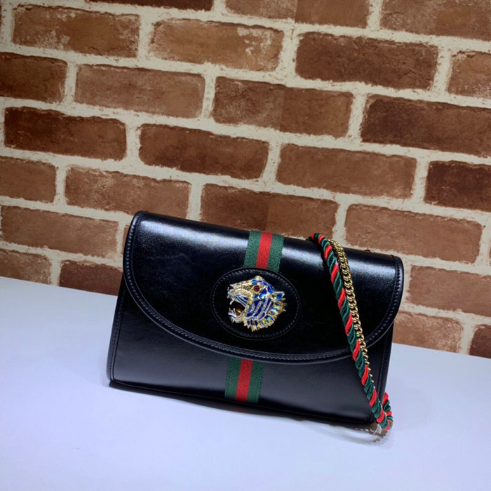 Gucci Rajah Small Shoulder Bag Black 570145