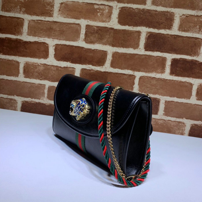 Gucci Rajah Small Shoulder Bag Black 570145