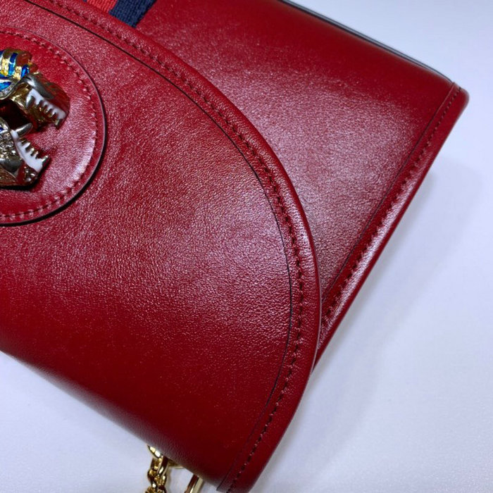 Gucci Rajah Small Shoulder Bag Red 570145