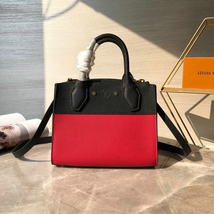 Louis Vuitton City Steamer Mini Red and Black M53804